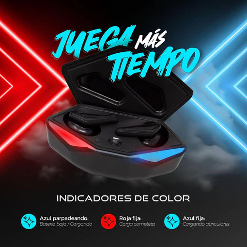 Audífonos Gamer Dark Manta k55 Bluetooth Smart Touch