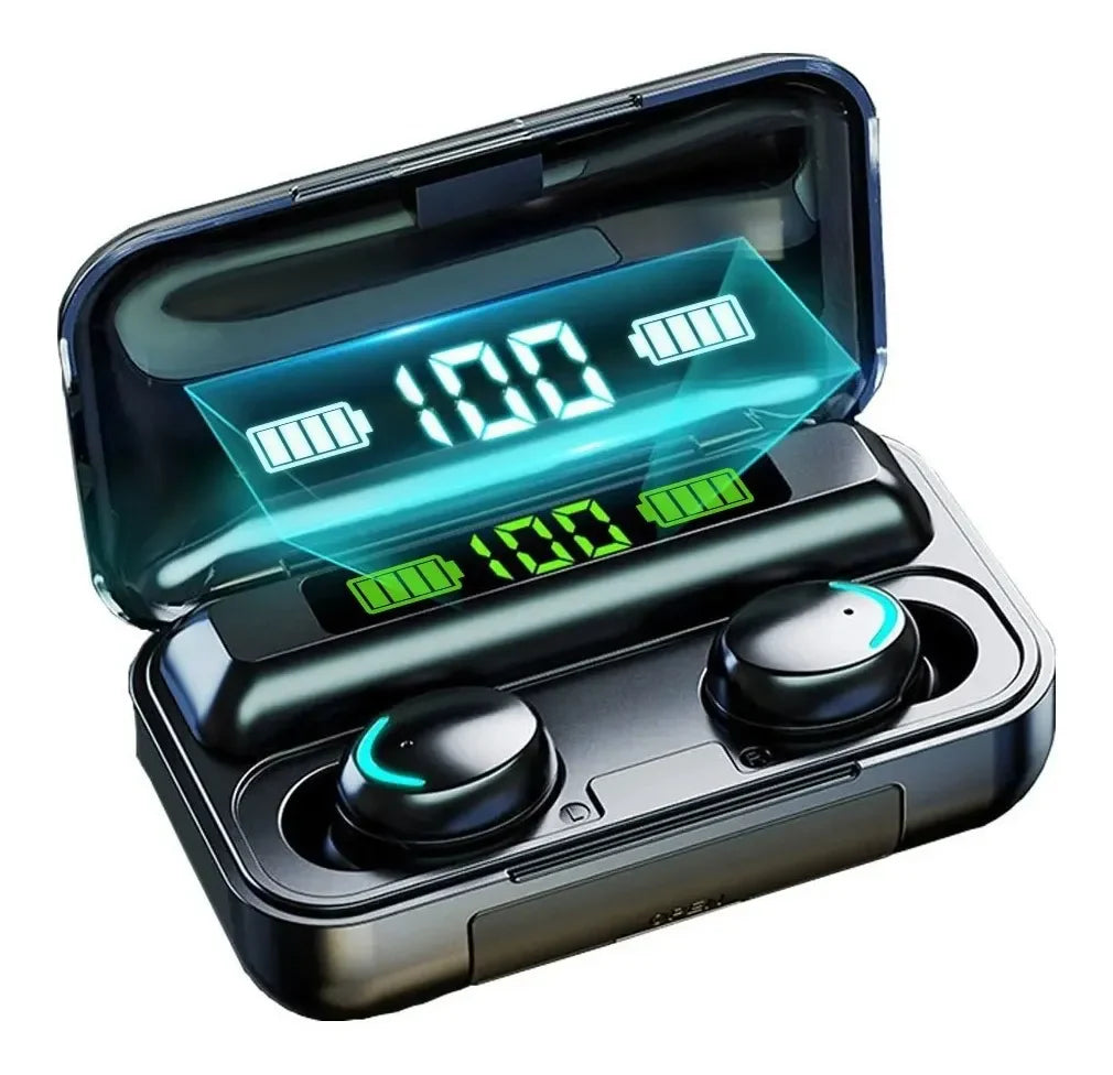 Audífonos Inalámbricos F9-5 8d Bluetooth 5.0 TWS Deportivos Ele-Gate EAR.BT.F9